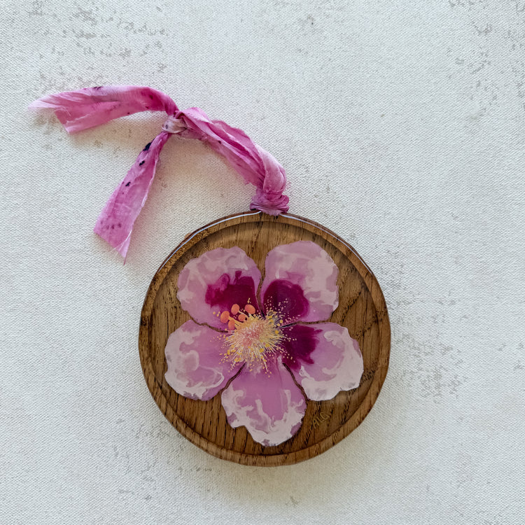 ハワイの花飾り